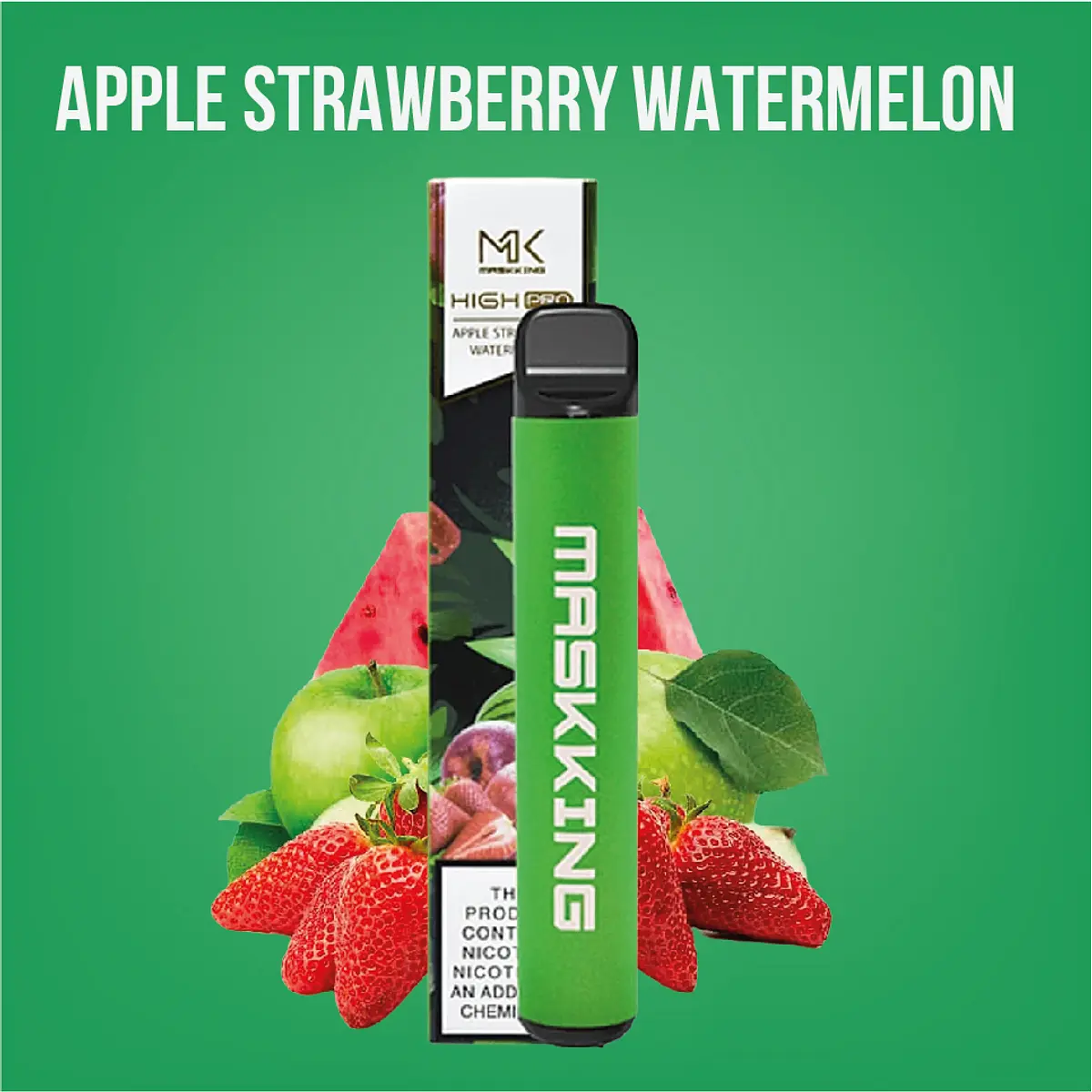 Apple Strawberry Watermelon